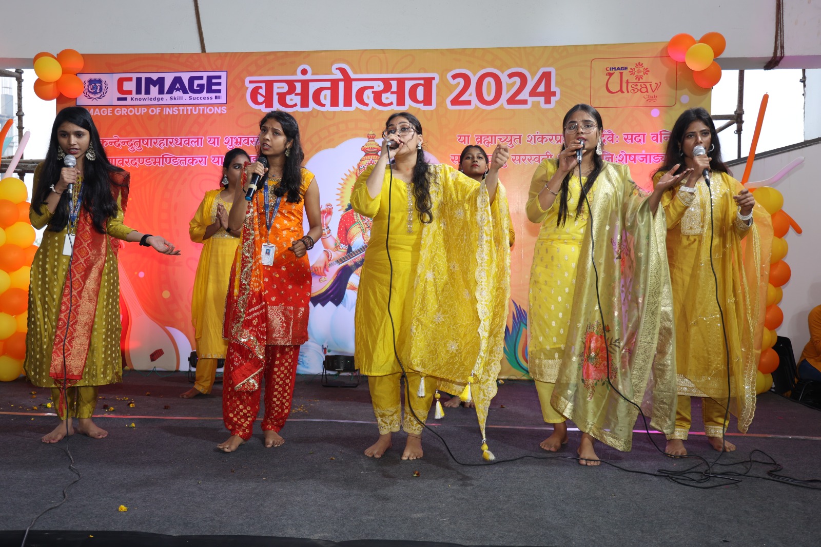 Celebrating Saraswati Puja 2024 at CIMAGE College: A Fusion of Tradition and Management Excellence